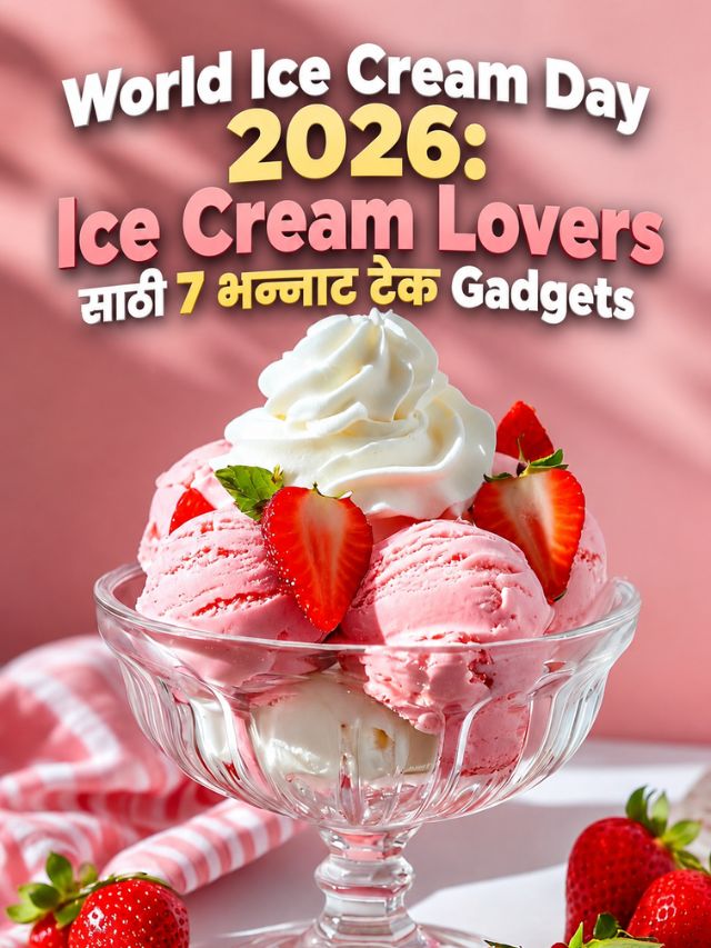 World Ice Cream Day 2026: Ice Cream Lovers साठी 7 भन्नाट टेक Gadgets