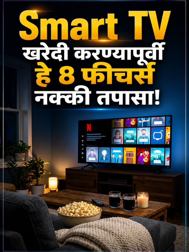 2026 मध्ये TV घेताय? हे फीचर्स नसतील तर पैसे वाया जाऊ शकतात!