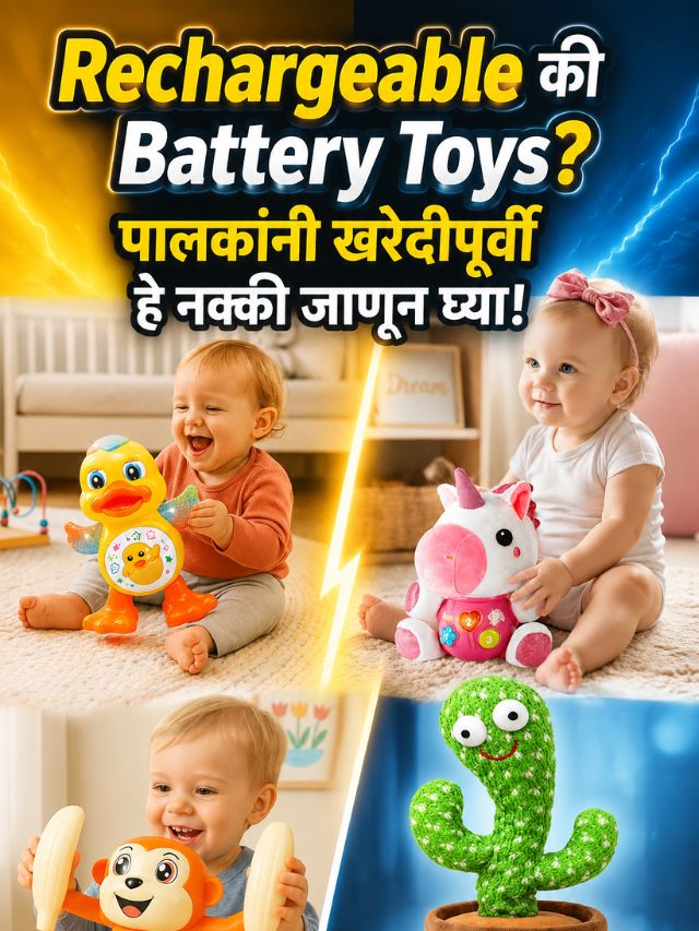 Rechargeable की Battery Toys? पालकांनी खरेदीपूर्वी हे नक्की जाणून घ्या!