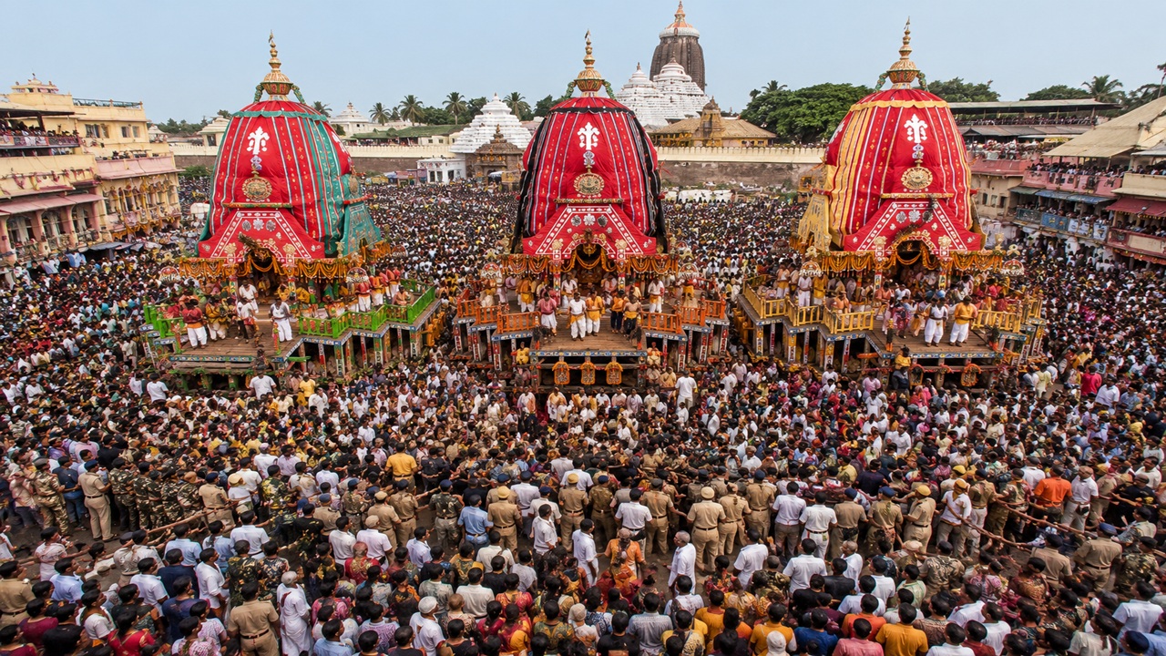 Puri Rath Yatra 2026 : मोठी बातमी! पुरी जगन्नाथ रथयात्रेत चेंगराचेंगरी; 200 भाविक जखमी, श्वास कोंडल्याने एका भाविकाचा मृत्यू