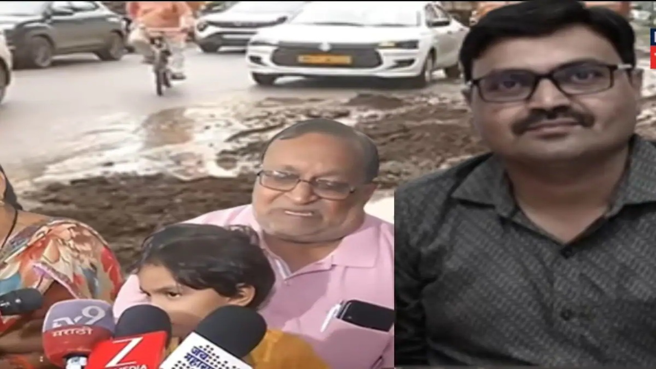 Nashik Potholes: खड्डे की मृत्यूचा सापळा? खड्ड्याने घेतला उद्योजकाचा बळी; नाशिकमध्ये अपघातानंतर ठाकरे-शिंदे गटात आरोप-प्रत्यारोप