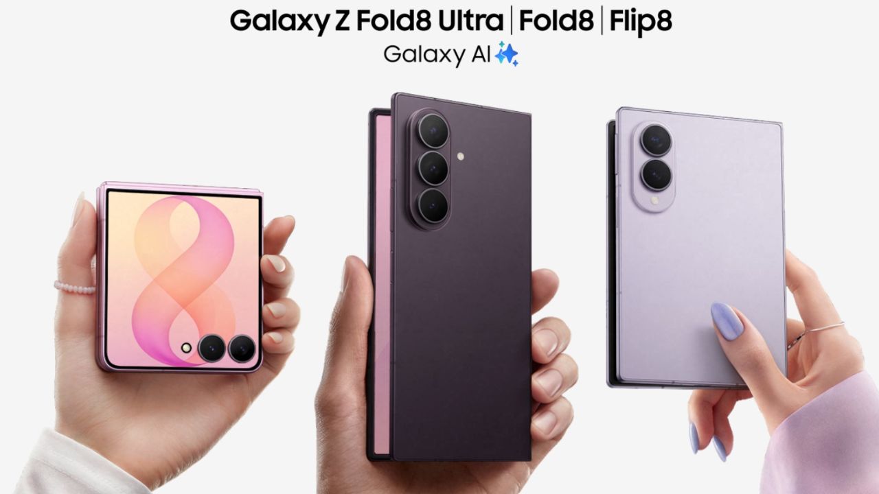 Samsung Foldables: भारतीय बाजारात सॅमसंगचा धमाका; नव्या पिढीसाठी Galaxy Z Fold8 Ultra, Fold8 आणि Flip8 ची एंट्री