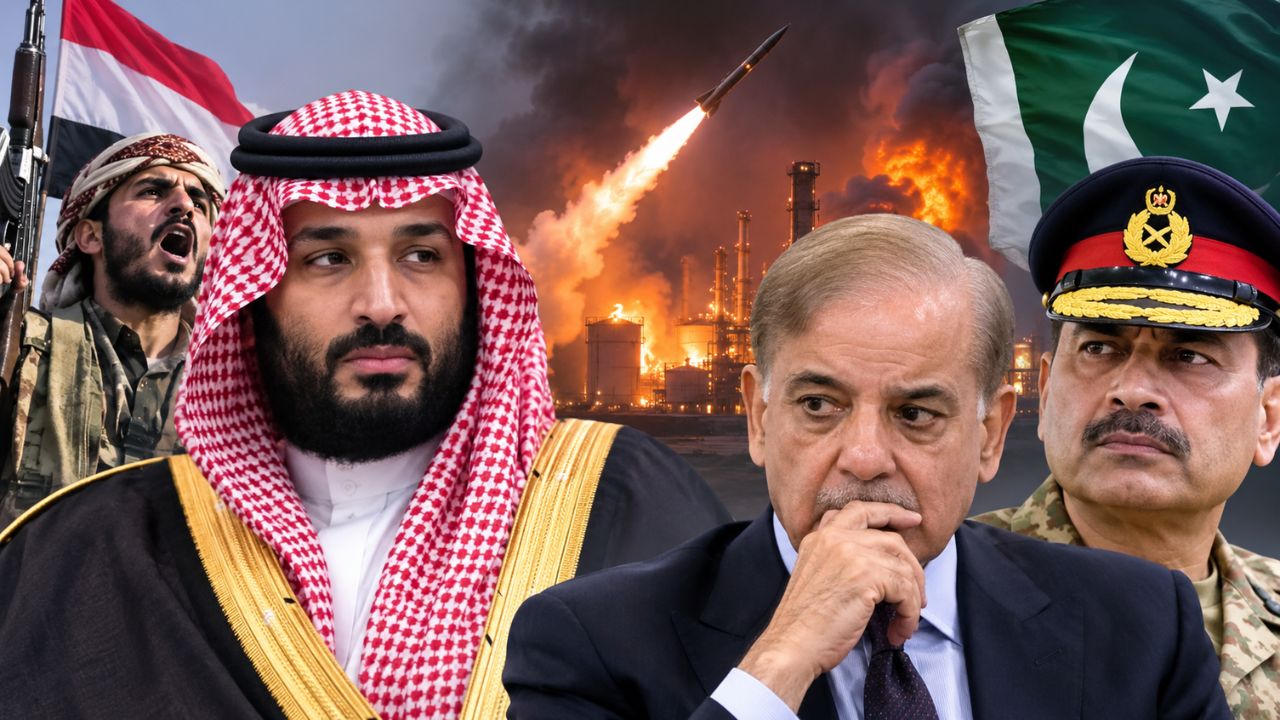 Saudi-Houthi Attacks : हुथींच्या सौदीवरील हल्ल्यामुळे शाहबाज-मुनीर चिंतेत; पाकिस्तानही युद्धात मारणार उडी?