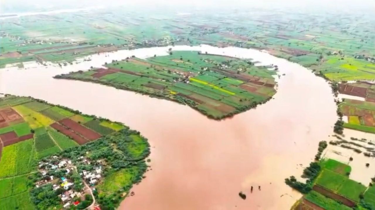 Ahilyanagar News: भीमा नदीला महापूर; श्रीगोंद्यातील आर्वी बेटाचा संपर्क तुटला, 200 ग्रामस्थ अडकले