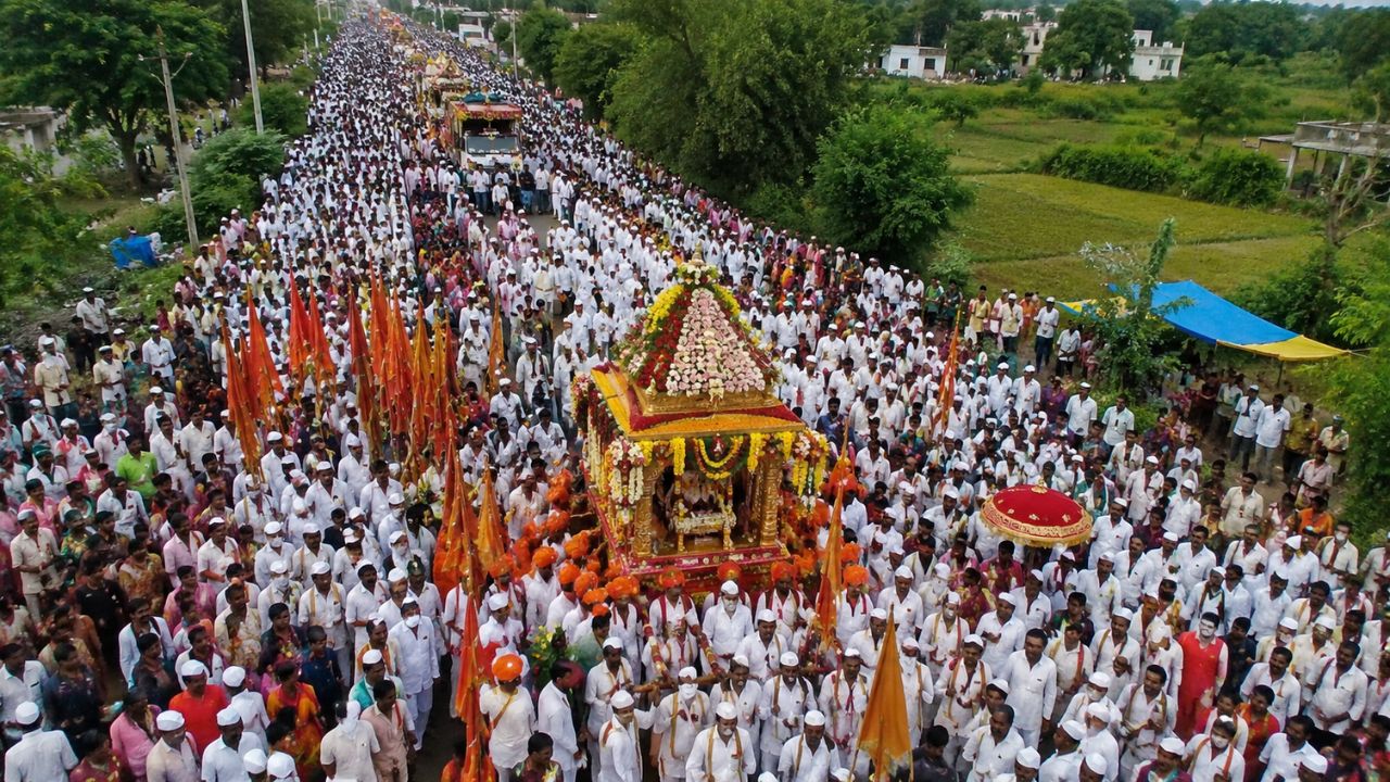 Saint Tukaram Maharaj Palkhi: संत तुकाराम महाराजांच्या पालखी सोहळ्याचा गौरवशाली इतिहास, वारकरी परंपरा आणि भक्तीचा महासागर