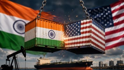 US Tariff : भारताला अमेरिकेचा झटका! रशियन तेल खरेदीवरुन १००% टॅरिफच्या विधेयकाला ६० खासदारांचा पाठिंबा