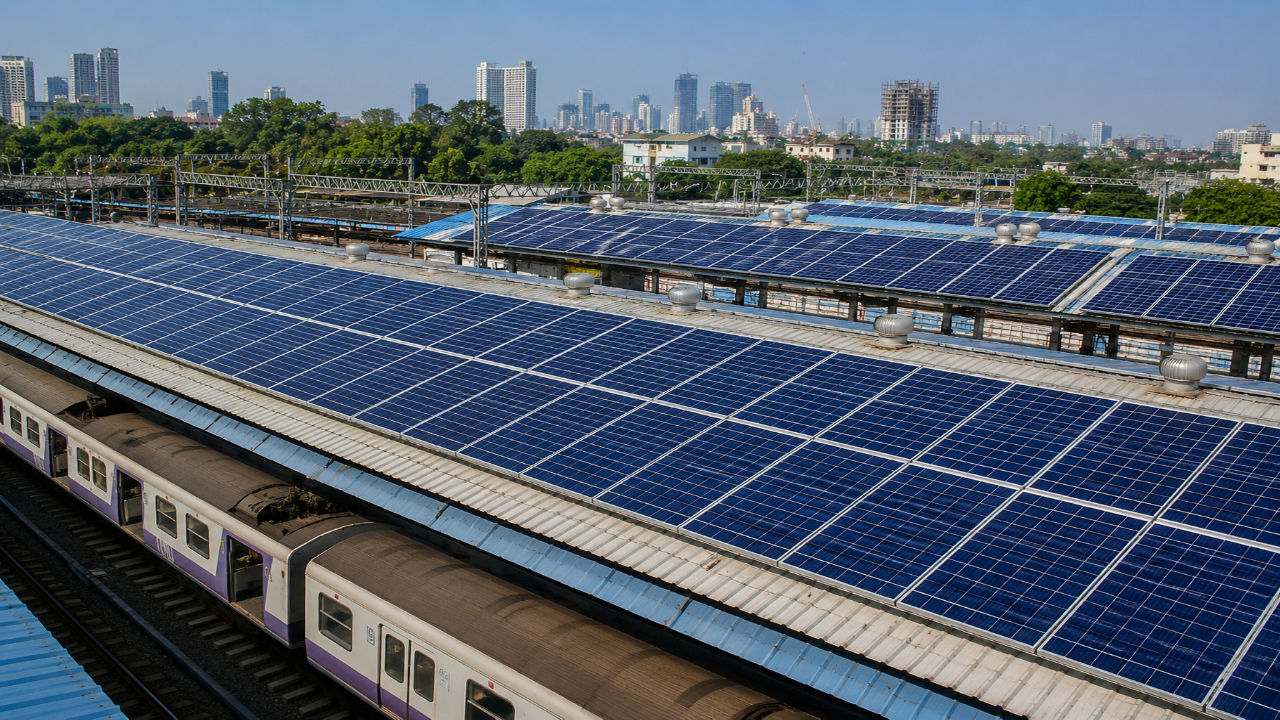 Mumbai News: पश्चिम रेल्वेच्या सौरऊर्जा क्षमतेत झाली मोठी वाढ! वर्षाला १३ कोटींची बचत; मुंबई सेंट्रल मंडळाची कामगिरी