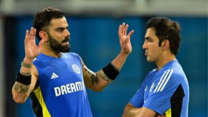IND vs ENG ODI Practise :  विराट कोहली अन् गौतम गंभीर यांच्यात पुन्हा वाजलं? सरावावेळी दोघांचीही ‘हाताची घडी अन् तोंडावर बोट’
