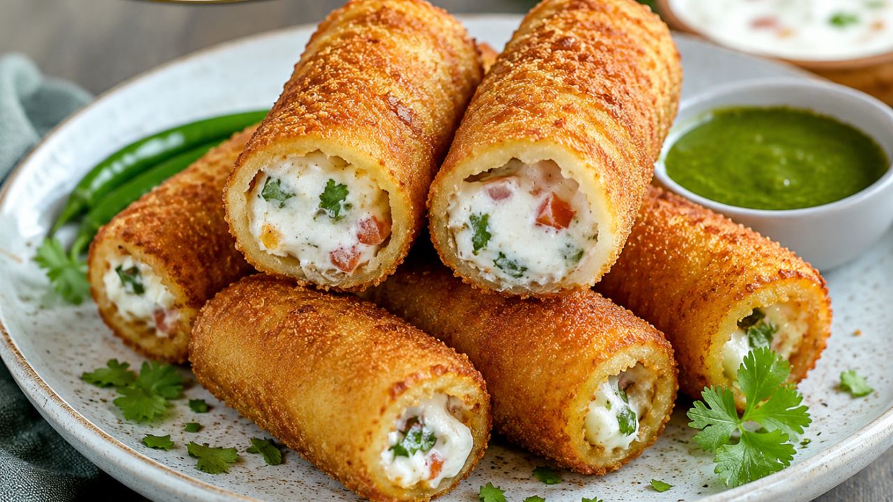 Recipe: उरलेल्या ब्रेडचा करा भन्नाट वापर! १५ मिनिटांमध्ये घरी बनवा दही ब्रेड रोल्स, नोट करून घ्या रेसिपी