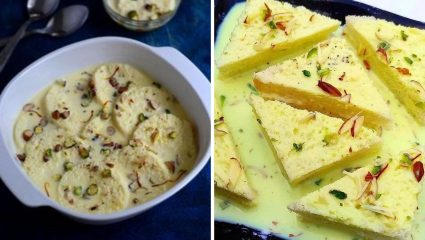 गोड पदार्थ खाण्याची इच्छा झाली आहे? मग ३० मिनिटांमध्ये बनवा स्वादिष्ट ब्रेड रसमलाई, नोट करून घ्या रेसिपी