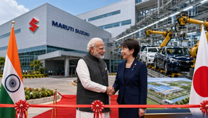 पंतप्रधान नरेंद्र मोदींच्या हस्ते मारुती सुझुकीच्या खरखोडा प्लांटचे उद्घाटन; दरवर्षी ४० लाख वाहने बनवण्याचे लक्ष्य!