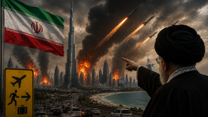 IranThreat : ईरानची यूएईला थेट धमकी! दुबई-अबु धाबी रिकामे करा