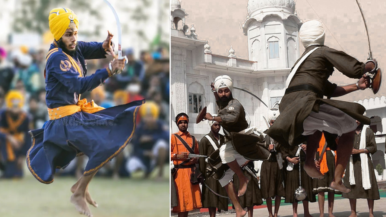 गटका (पंजाब): शिखांच्या शौर्यशाली परंपरेचे प्रतीक असलेली 'गटका' ही युद्धकला विशेषतः लाठी आणि तलवारीच्या खेळासाठी ओळखली जाते. धार्मिक उत्सव आणि प्रदर्शनांमध्ये ही कला आजही उत्साहाने सादर केली जाते.