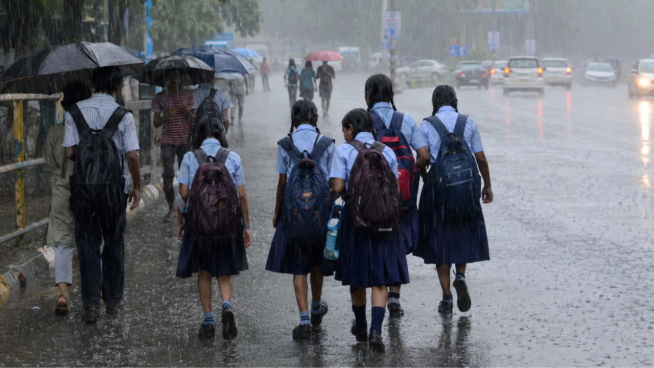 School Holiday: मुसळधार पावसामुळे ‘या’ जिल्ह्यात उद्या शाळा-कॉलेजांना सुट्टी; जिल्हाधिकाऱ्यांचे आदेश, प्रशासनाचे नागरिकांना आवाहन