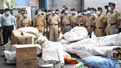 सांगली पोलिसांची मोठी कारवाई; २.१५ कोटींचा गांजा-कोकेन वैज्ञानिक पद्धतीने नष्ट