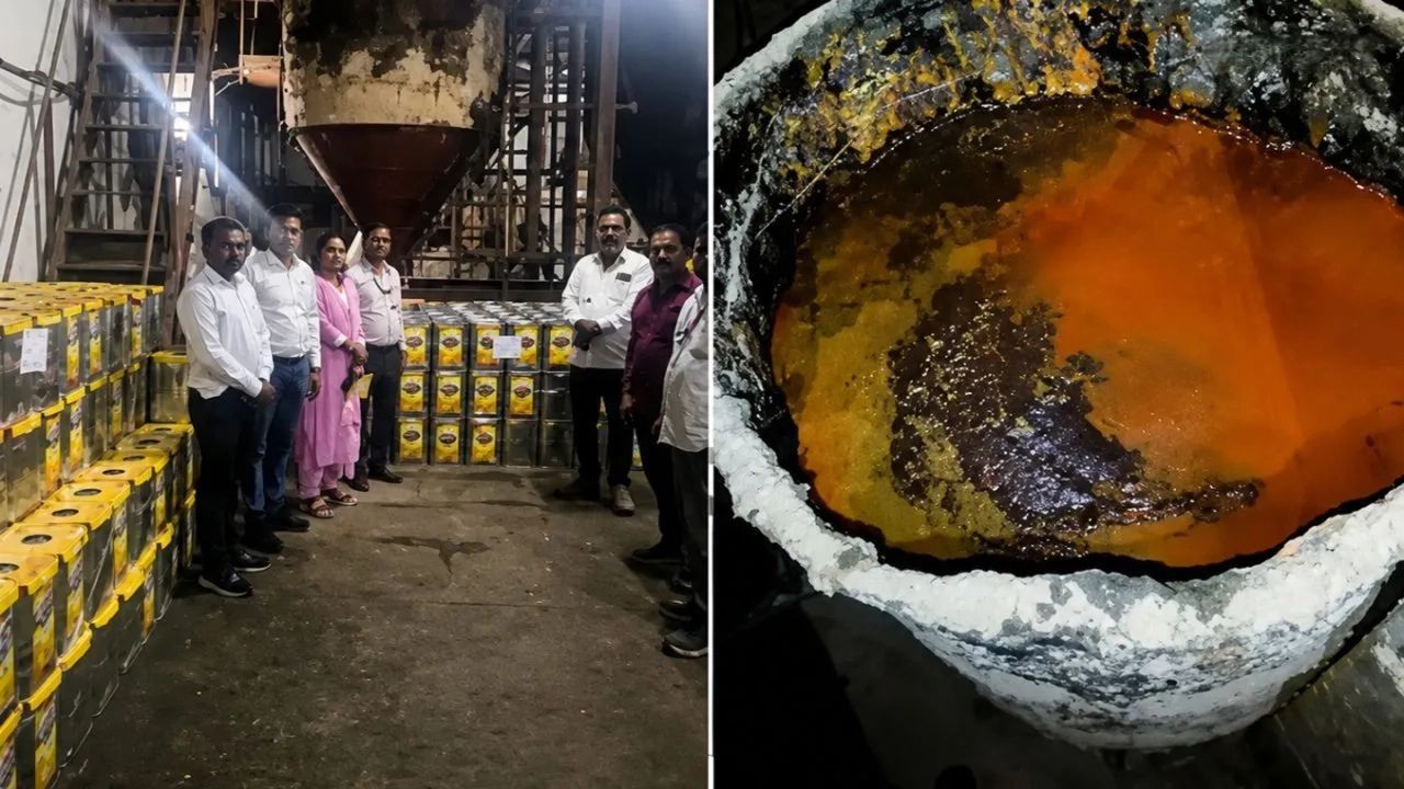 FDA Raid: छत्रपती संभाजीनगर हादरले! तुकाराम मुंढेंच्या FDA ची मोठी कारवाई; २.९३ कोटींचे संशयास्पद तेल जप्त