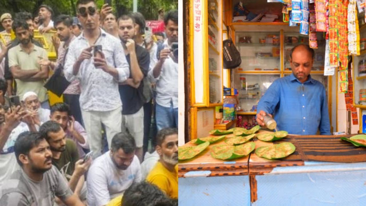 आझाद मैदानावर पान व्यावसायिकांचा ऐतिहासिक मोर्चा; IPC 328 आणि MCOCA च्या कथित गैरवापराविरोधात लाखोंचा आवाज