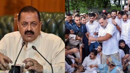 Jitendra Singh: ‘चर्चेची अट मान्य केली, तरीही मागण्या बदलल्या’; राहुल गांधींच्या ‘त्या’ विधानावर केंद्रीय मंत्री भडकले!