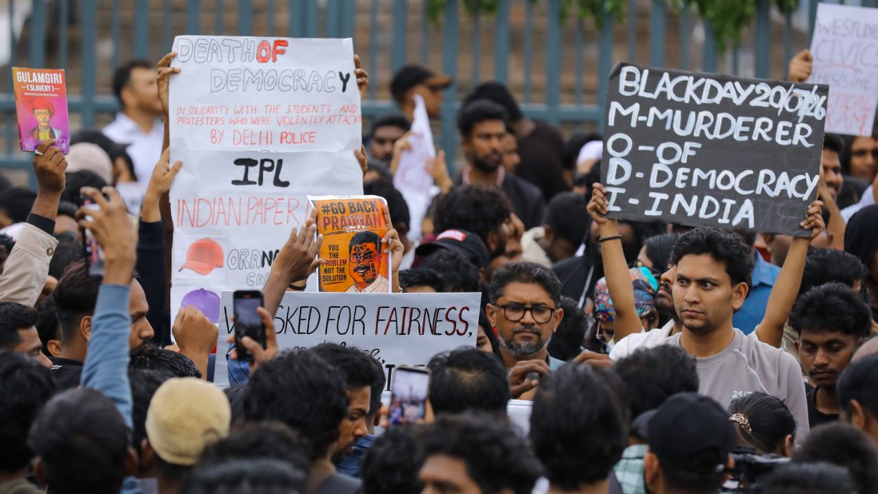 CJP Protest Updates: ‘धर्मेंद्र प्रधानांचा राजीनामा अन्…’, आंदोलनादरम्यान ‘सीजेपी’चे क्रेंद सरकारसमोर चार मोठ्या अटी; अन्यथा…