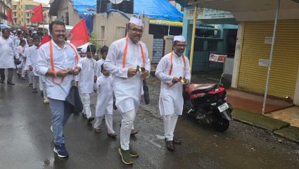 Alibag Ashadhi Ekadashi Wari: अलिबागमध्ये ‘एक दिवस तरी वारी अनुभवावी’ संकल्पनेतून भव्य दिंडी; पालखी सोहळ्यात विठ्ठलनामाचा गजर