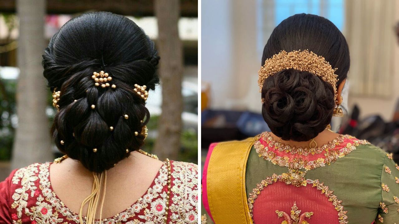 सुंदर हेअर स्टाईल संपूर्ण लुकची शोभा वाढवते. त्यामुळे नऊवारी किंवा कोणत्याही पद्धतीमध्ये साडी नेसल्यानंतर त्यावर हेअर स्टाईल केल्यास चारचौघांमध्ये तुम्ही सुंदर दिसाल.