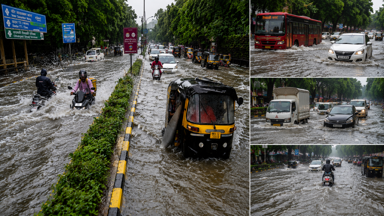Nagpur Rain :नागपूर पाण्याखाली ,मुख्यमंत्र्याच्या शहरात पाणी धुरंधर , बाकी पाण्याच्या अंदर