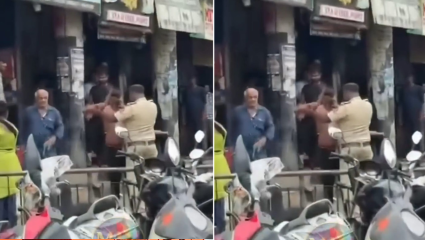 नेरुळ रेल्वे स्थानक परिसरात पोलिसांवर सुरा उगारून आरोपीचा आत्महत्येचा प्रयत्न; पोलिसांच्या प्रसंगावधानामुळे अनर्थ टळला