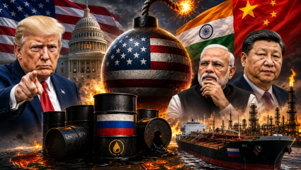 US Tariff Bomb : भारत-चीनवर अमेरिकेचा 100% जकातीचा बॉम्ब; रशियन तेल खरेदीवर सिनेटचा मोठा निर्णय