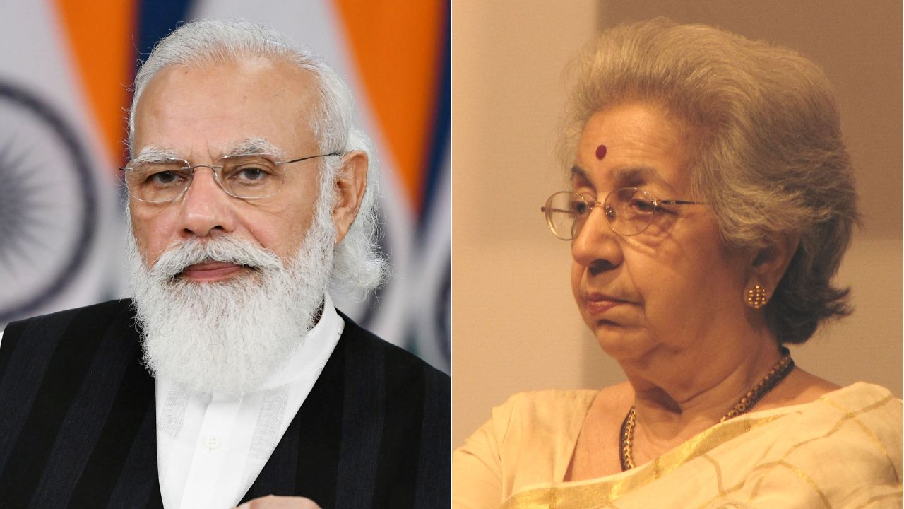 मराठी रंगभूमीवरच्या बाईंसाठी पंतप्रधानांचे भावुक बोल! Vijaya Mehta यांच्या आठवणीत मोदींची पोस्ट