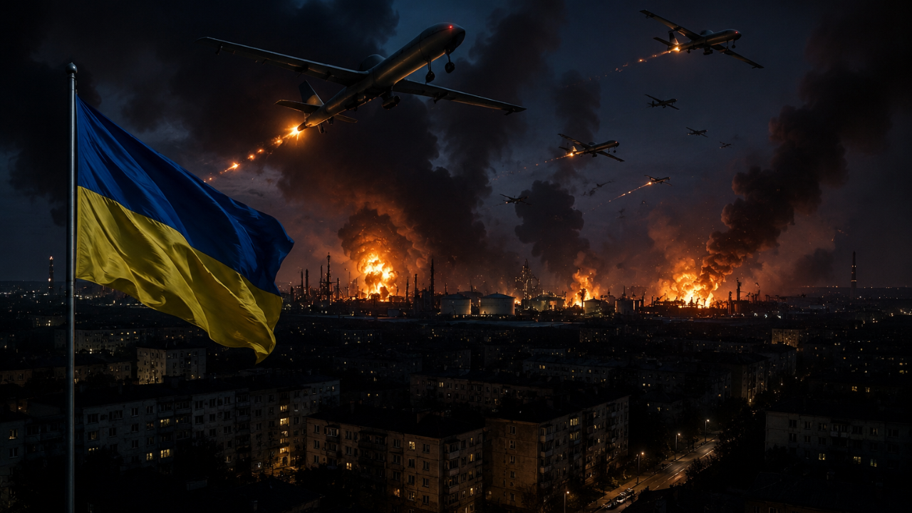 RussiaUkraineWar:युक्रेनचा रशियावर डेंजर ड्रोन हल्ला ,चौथ्यांदा रशियन कंपनीला लक्ष्य केले; क्रिमियातील अनेक शहरांमध्ये अंधार