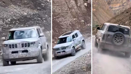 Mahindra Vision S लाँच होण्यापूर्वी हिमालयात हाय-अल्टिट्यूड टेस्टिंग! पाहा पॅनोरॅमिक सनरुफची झलक