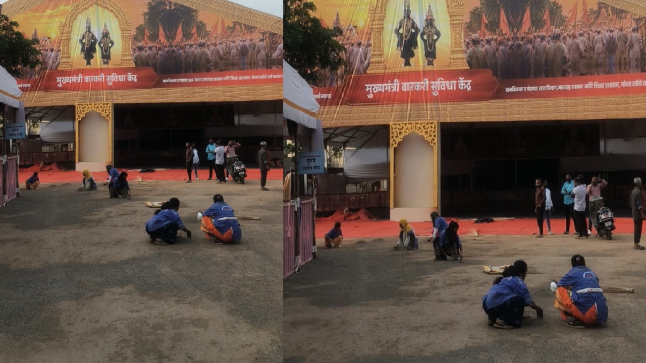 पालखी सोहळ्यानंतर अवघ्या एका तासात शहर स्वच्छ; बारामती नगरपरिषदेची अभूतपूर्व कामगिरी
