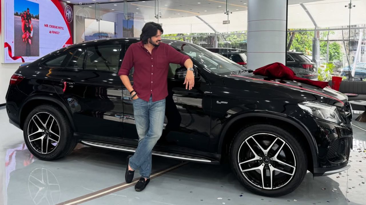 मराठी अभिनेत्याच्या घरी आली नवकोरी मर्सिडीज GLE AMG Coupé; किंमत ऐकून व्हाल थक्क