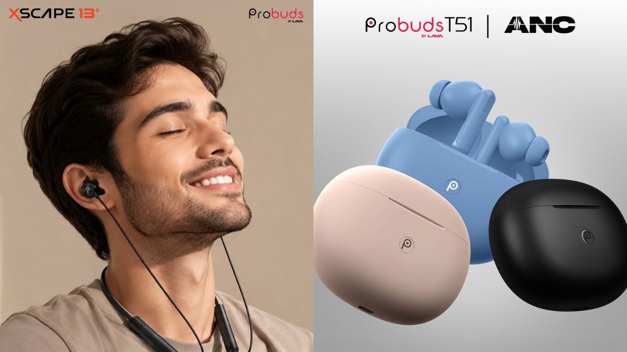 Lava ने वाढवला Pro Series चा विस्तार; नवीन इयरबड्स, नेकबँड आणि पॉवर बँक लॉन्च