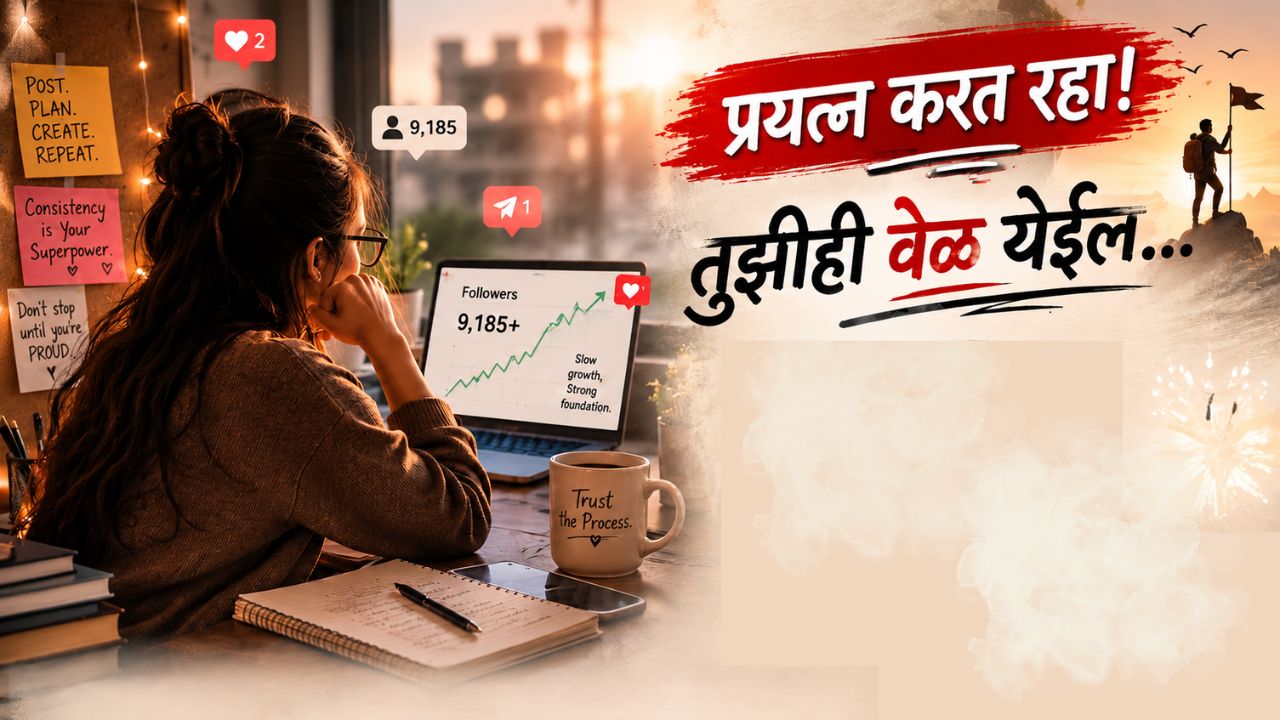 वर्षांपासून कष्ट सुरुये, पण ग्रोथ नाहीये! तरी थांबू नकोस… आता धीर खचलाय? मग ‘हे’ नक्की वाच