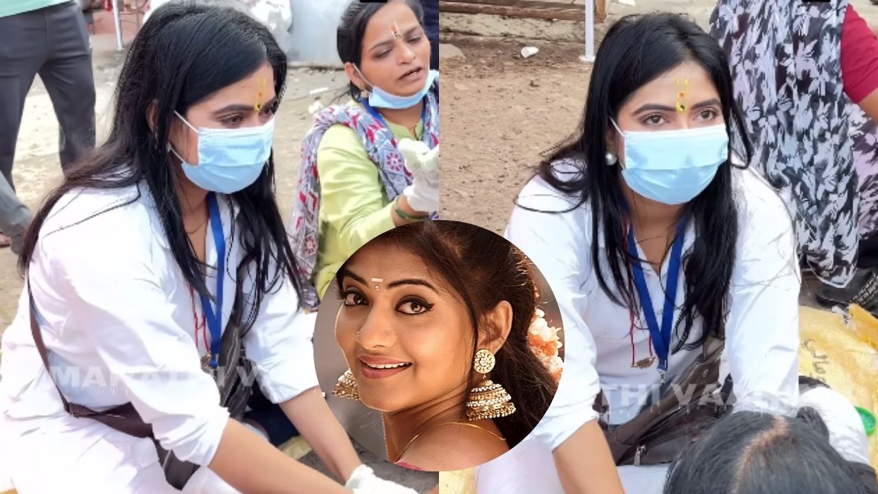 Kashmira Kulkarni : माऊलीच्या रंगात रंगली ‘Carry On Maratha फेम कश्मिरा’! वारकऱ्यांच्या सेवेसाठी राहिली तत्पर
