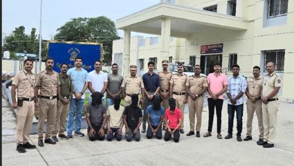 सराईत गुन्हेगारावर गोळीबार करुन खुनाचा प्रयत्न; 5 आरोपींना सापळा रचून पकडले