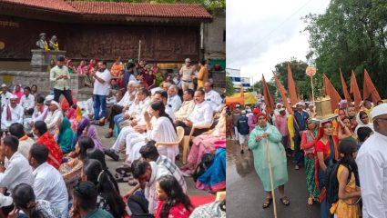 टाळ-मृदंगाच्या गजरात संविधानाचा सूर; समतेचा संदेश घेऊन निघाली ‘संविधान समता दिंडी’