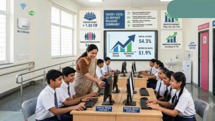 UDISE+ Report 2025-26: देशात शिक्षकांची संख्या १ कोटी पार; शिक्षण मंत्रालयाचा नवा अहवाल नेमकं काय सांगतो? पहा एका क्लिकवर