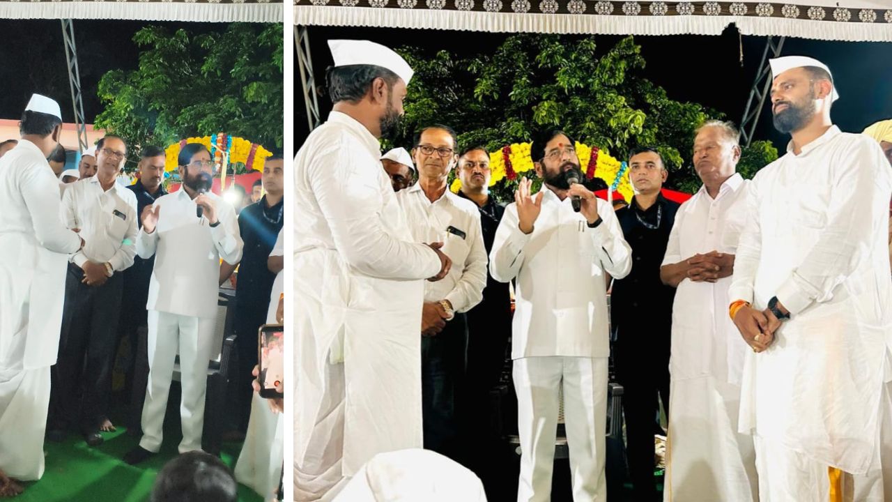 Ashadhi Wari 2026 : वारकऱ्यांची सेवा हीच पांडुरंगाची सेवा; उपमुख्यमंत्री एकनाथ शिंदे यांचे म्हसवडमध्ये प्रतिपादन