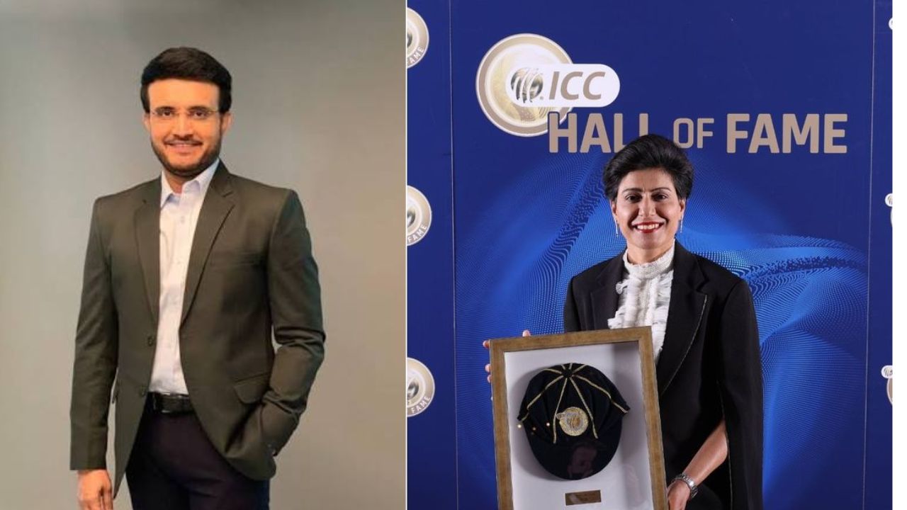 ICC Hall of Fame: भारतासाठी अभिमानाचा क्षण! सौरव गांगुली-अंजुम चोप्रा यांना क्रिकेटमधील सर्वोच्च सन्मान
