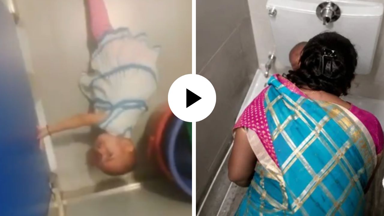 वाॅशिंग मशीनमध्ये टाकलं, स्प्रे मारला अन् बाथरुममध्येच… बंगळूरुतील डे-केअरमध्ये चिमुरड्यांसोबत धक्कादायक प्रकार; Video Viral