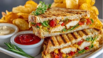 Weekend Special : संध्याकाळचा नाश्ता होऊन जाऊद्या मजेदार, घरी बनवा ‘चिकन पाणिनी’, एकदा खाल तर पुन्हा बनवाल
