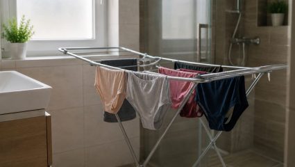 बाथरूममध्ये अंडरगार्मेंट्स सुकवताय? वेळीच सवय बदला नाहीतर आरोग्यासाठी ठरेल घातक, जाणून घ्या दुष्परिणाम