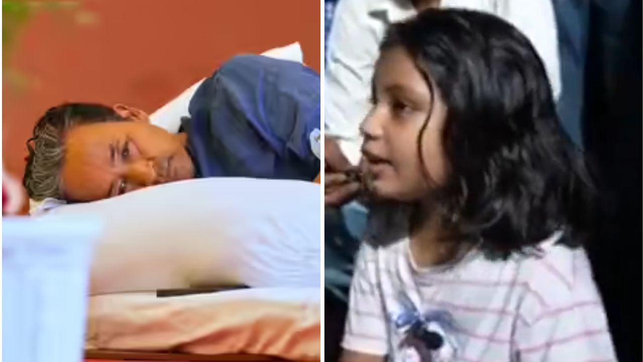VIDEO : राजीनामा द्या, नाहीतर… जंतर-मंतरवर पोहचली ७ वर्षांची चिमुकली, पंतप्रधान मोदी आणि धर्मेंद्र प्रधानांकडे केली ‘ही’ मागणी