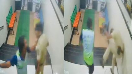 Kalyan News: कल्याणमध्ये चाललंय तरी काय? मद्यधुंद तरुणाचा चक्क पोलिसांवर हल्ला, घटना CCTVमध्ये कैद