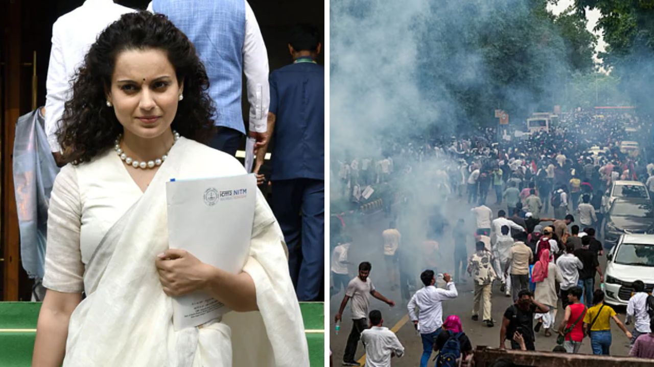 Kangana Ranaut On CJP Protest: ‘आम्ही घाबरलो होतो…’, CJP आंदोलनावर कंगना रनौतची प्रतिक्रिया; दिल्ली पोलिसांचे मानले आभार