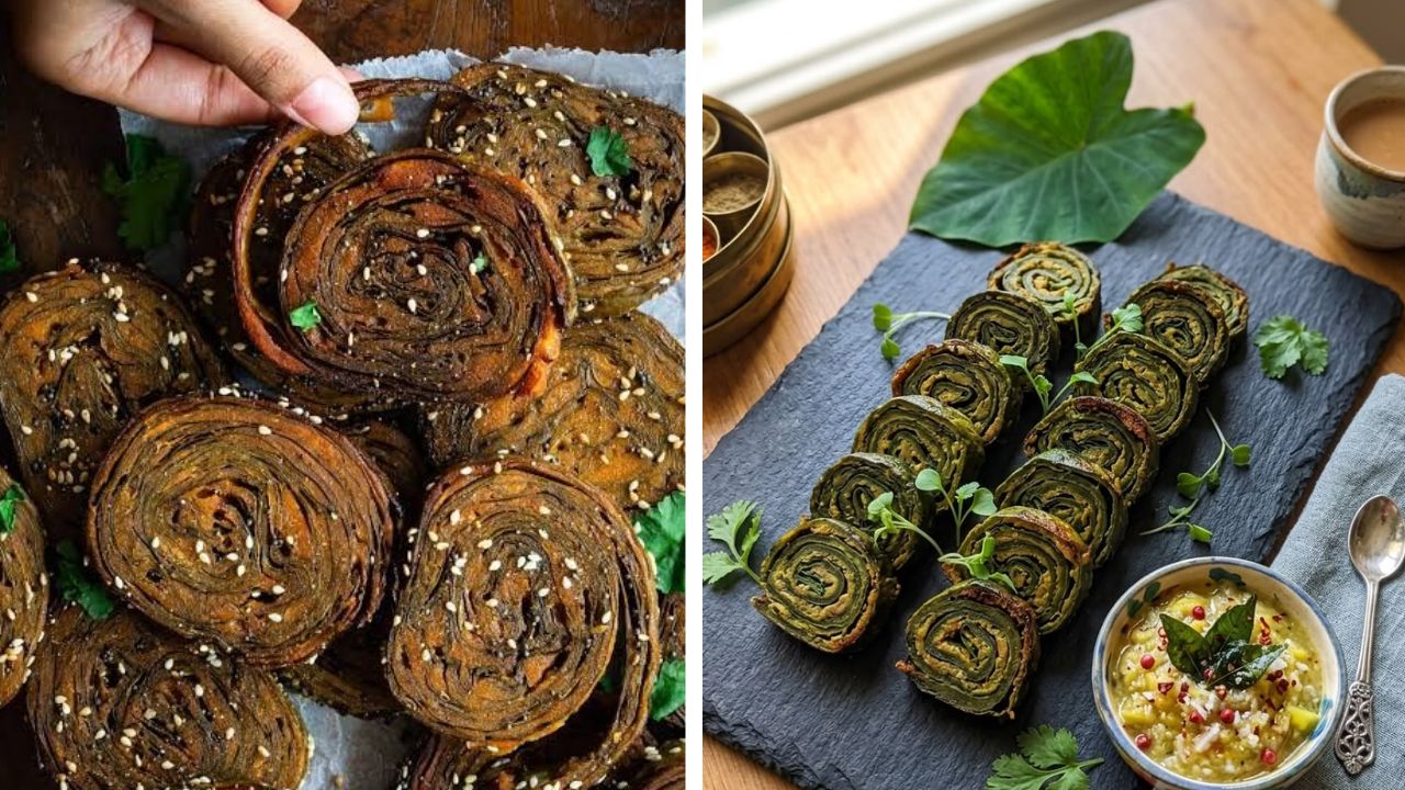 Recipe : जेवणाची चव वाढवा, पारंपारिक पद्धतीत घरी बनवा कुरकुरीत ‘अळूवडी’, रेसिपी नोट करा