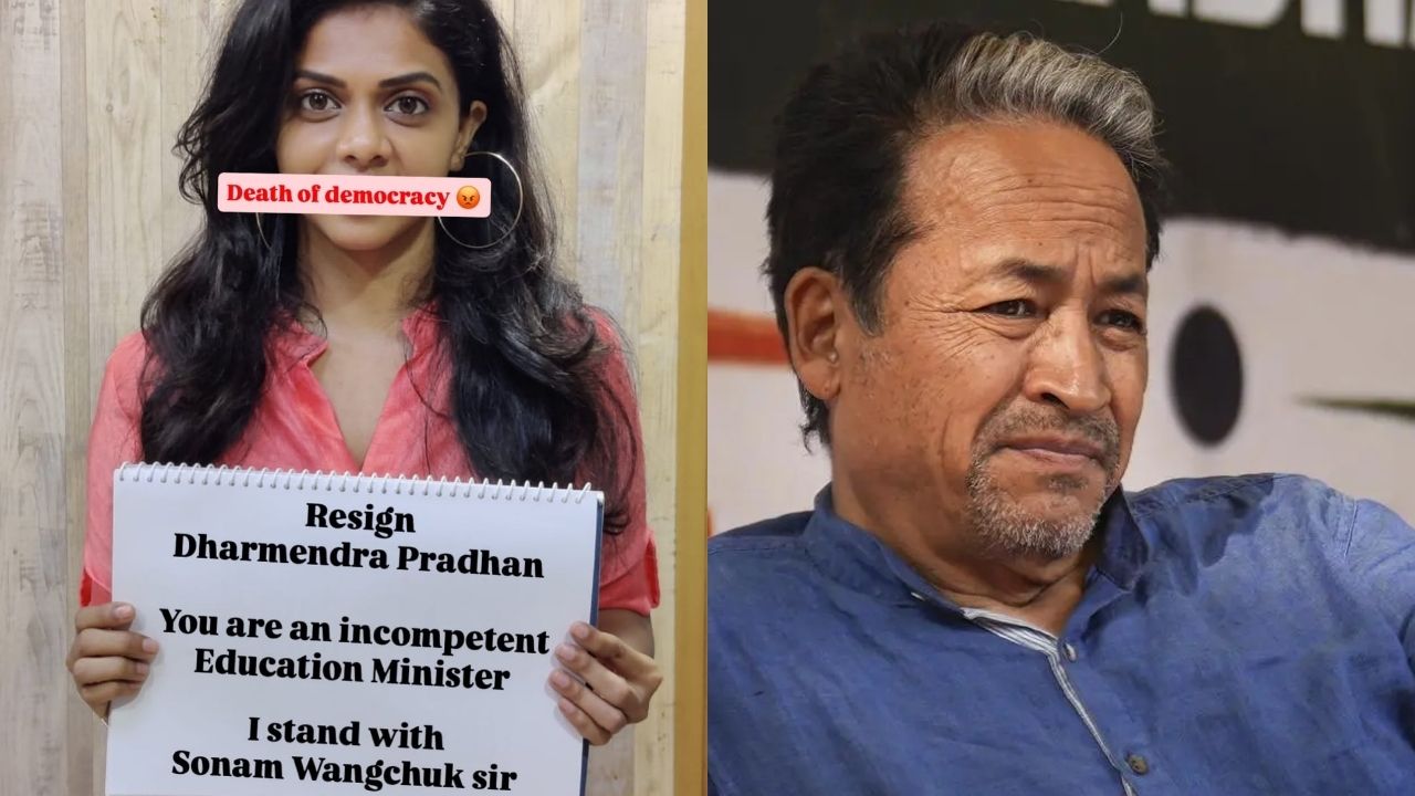 Sonam Wangchuk : ‘लोकशाहीचा मृत्यू!’ ऋतुजा बागवेनेही धरली मागणी; सोनम वांगचुक यांना जाहीर केला पाठिंबा