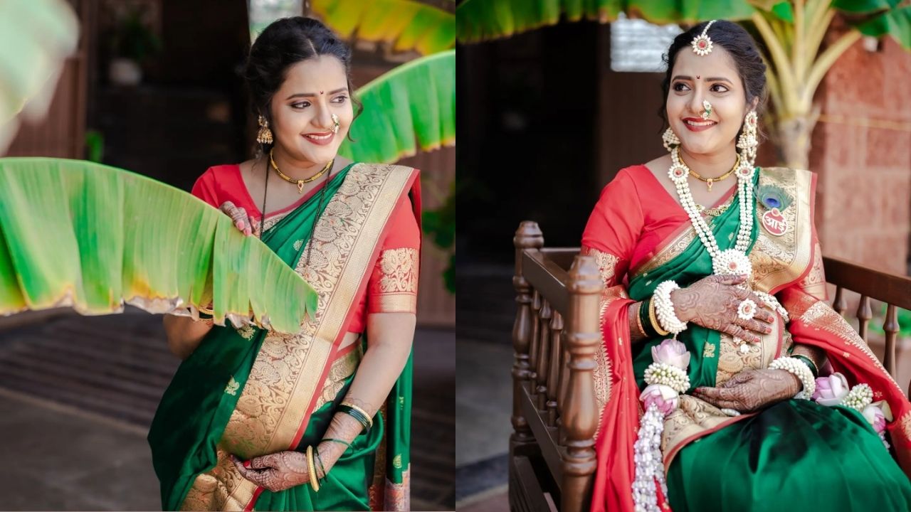 अभिनेत्रीने तिच्या @payaliyaaa_ या अधिकृत सोशल मीडिया अकाउंटवर डोहाळे जेवणाचे सुंदर फोटो पोस्ट केले आहेत.